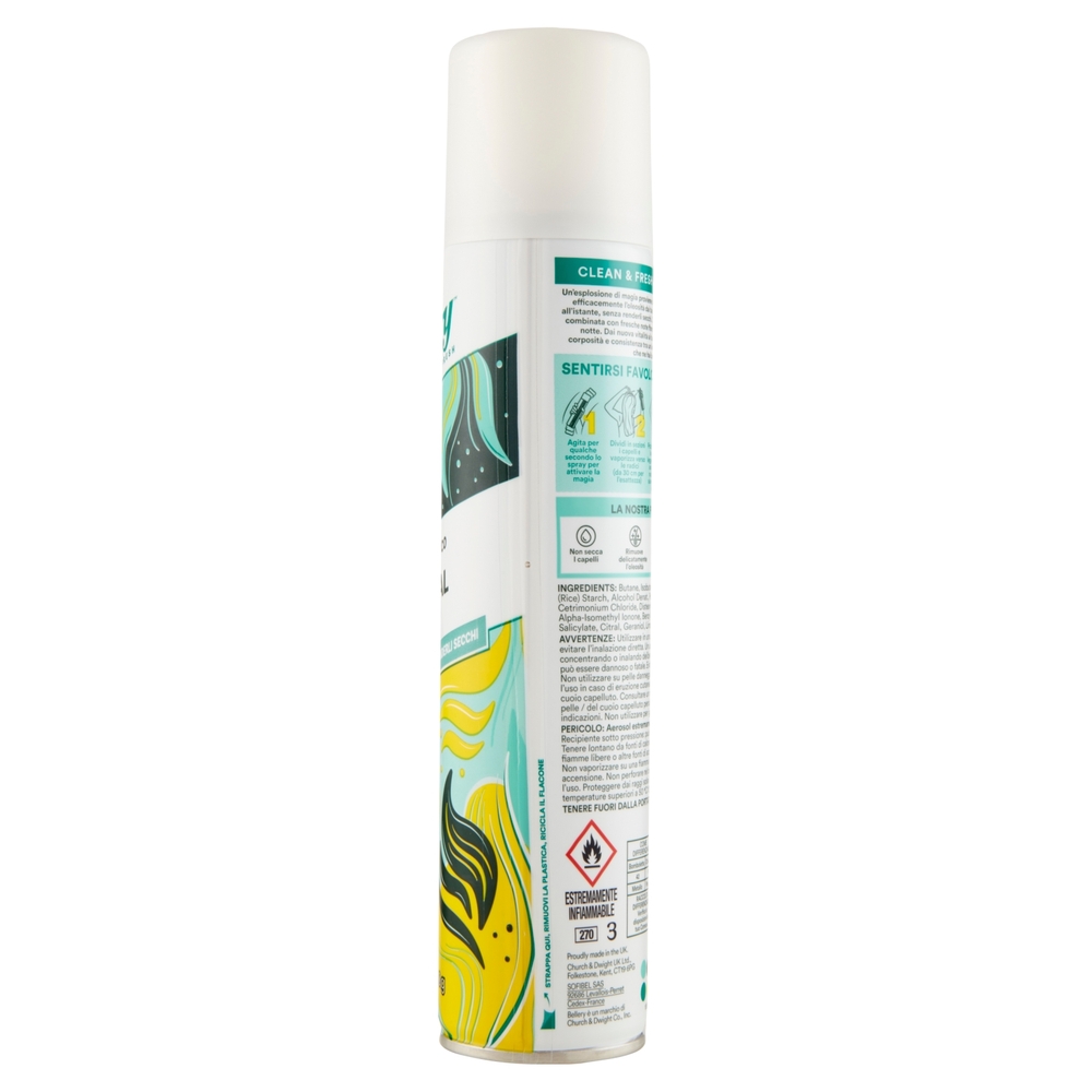 Bellery Shampoo Secco Original classic fresh 200 ml